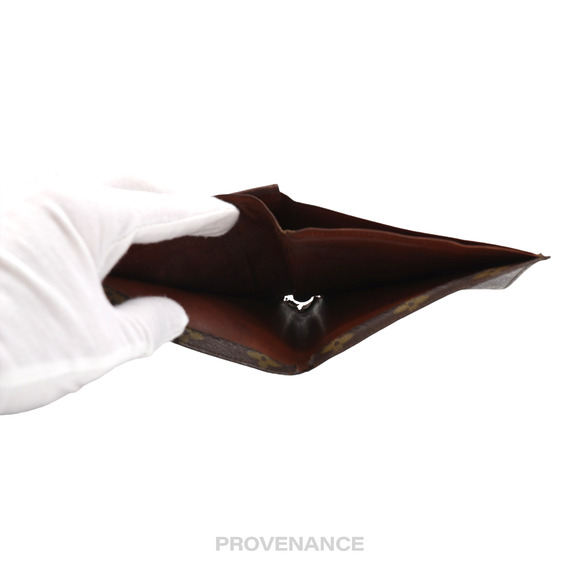 🔴 Louis Vuitton Bifold Wallet - Monogram Small "f" - Picture 6 of 9
